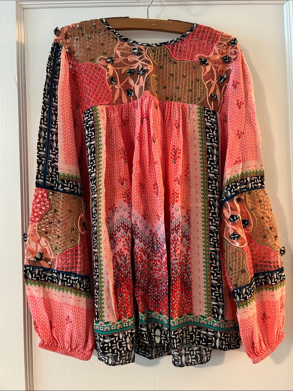 Rosario Embroidered Blouse from Bhanuni